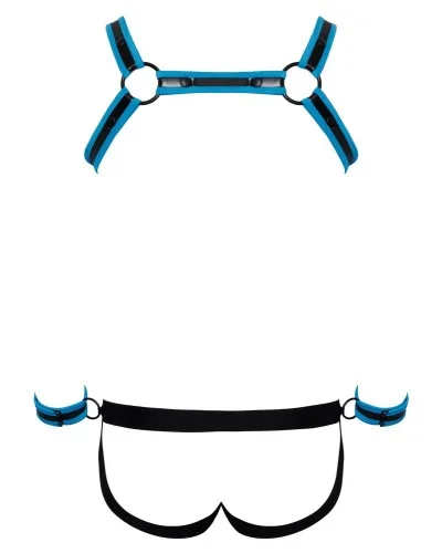 Harnais Jock Oulys Noir-Bleu