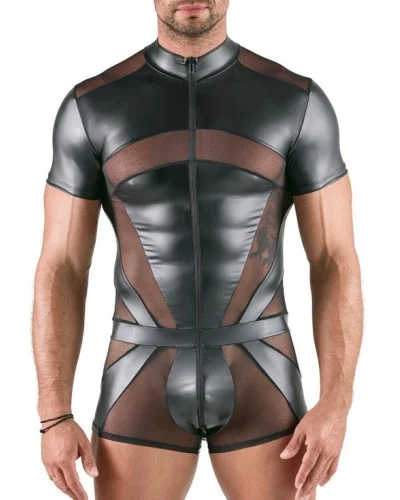 Combinaison courte avec Zip Spidella Noire