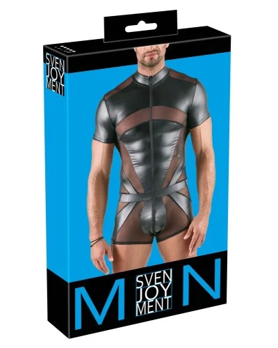 Combinaison courte avec Zip Spidella Noire