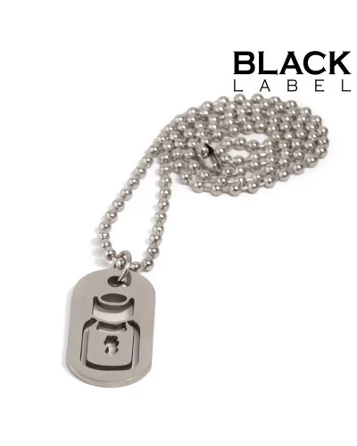 Plaque DogTag Kink Bottle Pop 4.5 x 2.5cm