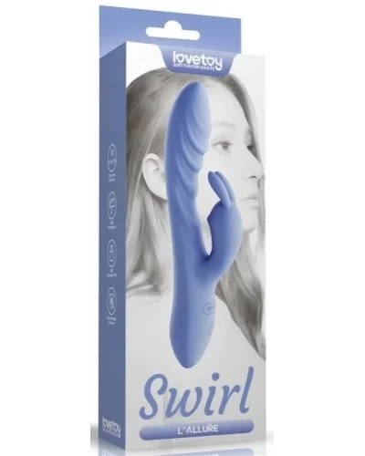 Vibro rabbit L'allure swirl 12 x 3.4cm