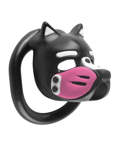 Cage Puppy 4.5 x 3.2 cm Noir-Rose