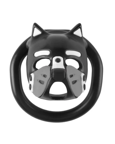 Cage Puppy 4.5 x 3.2 cm Noir-Gris