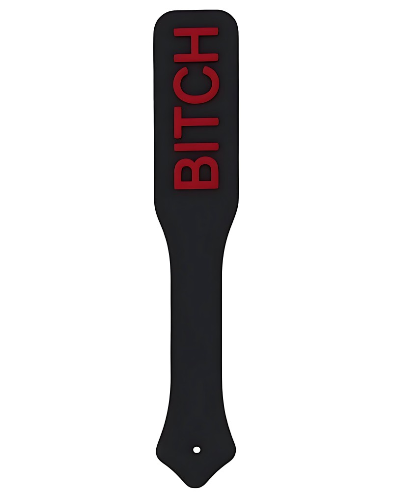 Paddle Bitch 31cm Noir-rouge