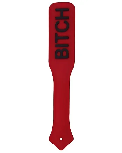 Paddle Bitch 31cm Rouge-noir