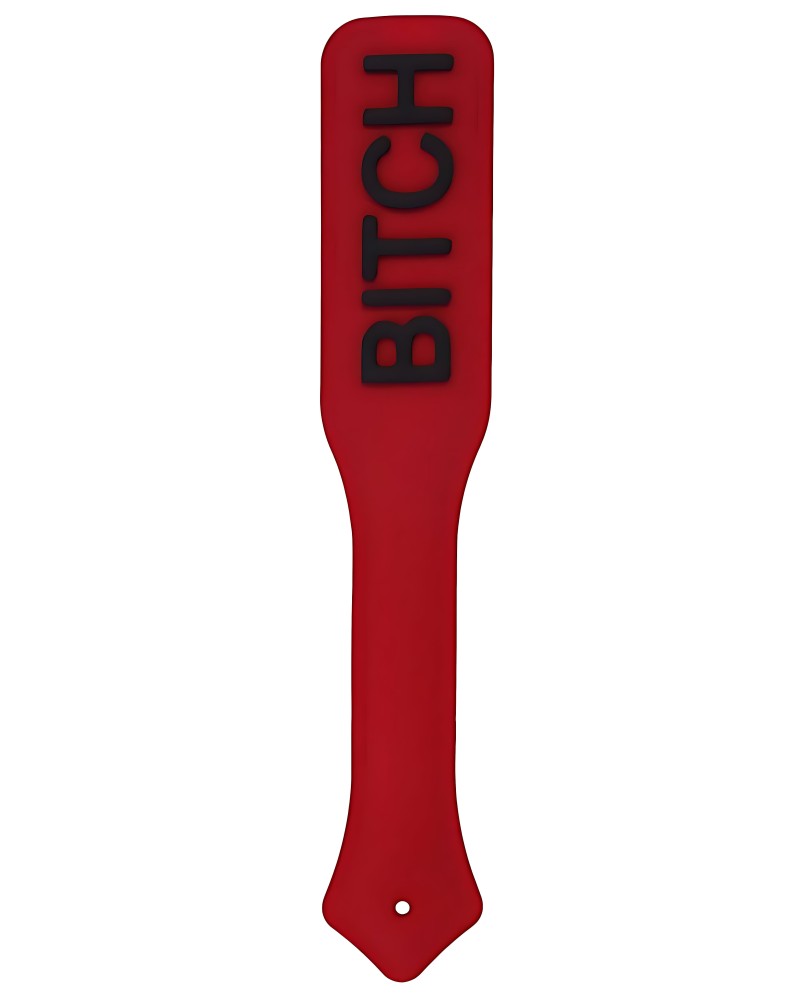 Paddle Bitch 31cm Rouge-noir