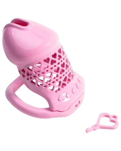 Cage Fivheart 8 x 3.2 cm Rose