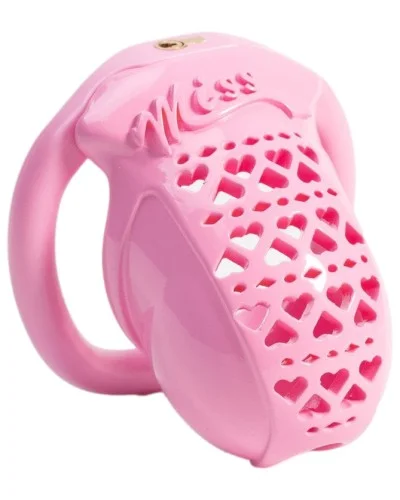 Cage Miss Heart 6.5 x 3.1 cm Rose