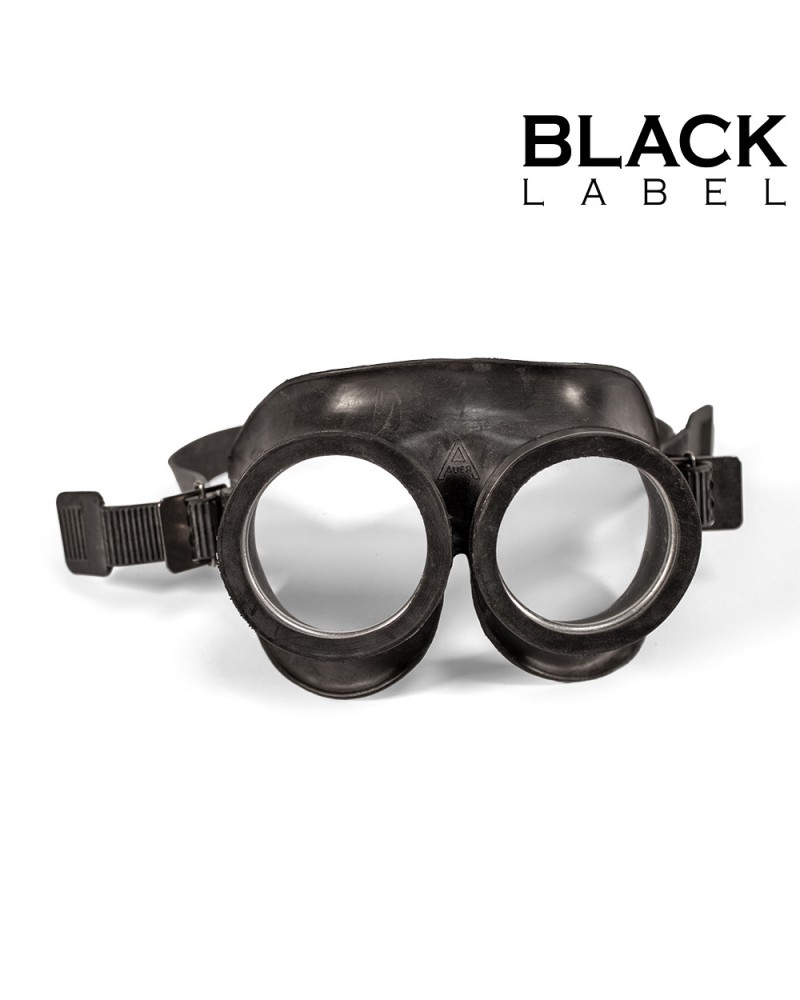 Véritables Lunettes Rubber Goggles Noires