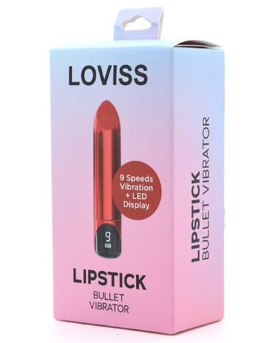 Mini vibro Stick Pulse Rouge