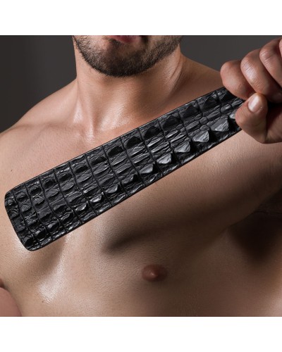 Paddle Bdsm avec Motif Croco Feros 48cm