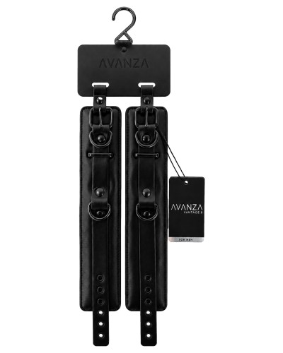 Menottes de poignets Vantage 8 Noires