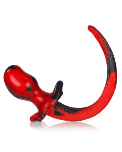 Plug Queue de chien Swirl 8.5 x 4.4 cm Rouge pas cher