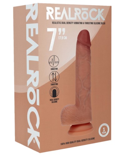 Gode vibrant va-et-vient Beniamo latino 14 x 3.8cm
