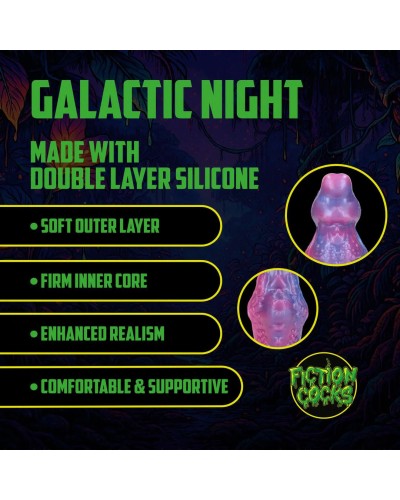 Plug Galactic Night Fiend 17 x 7 cm Violet