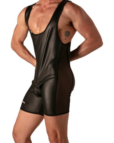 Singlet avec Zip Rebel Noir
