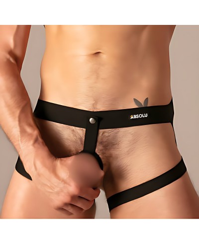 Jock avec Anneau ajustable Frame Ring Noir