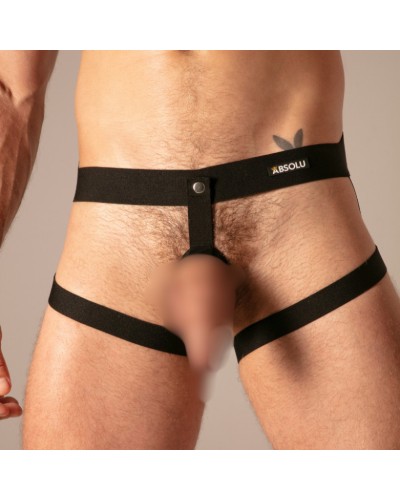 Jock avec Anneau ajustable Frame Ring Noir