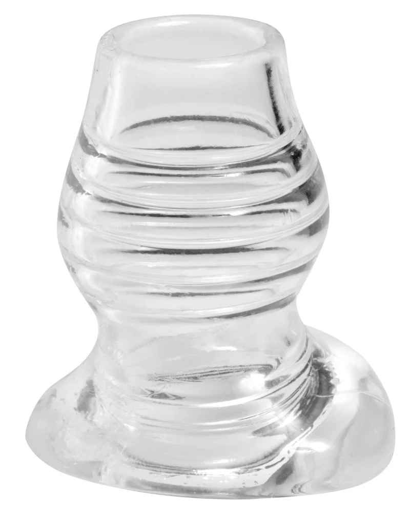 Plug Tunnel Cock Dock Transparent 9 x 6.5 cm pas cher