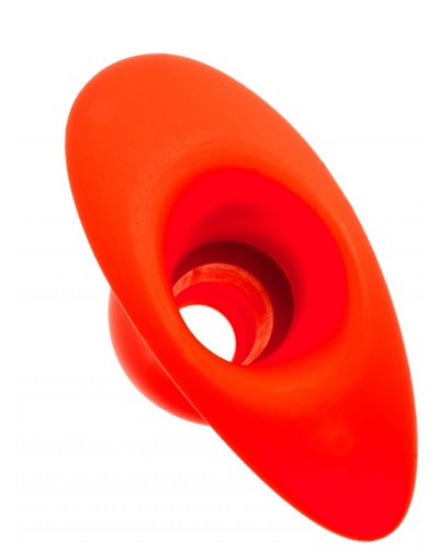 Plug Tunnel Stretch Rouge Medium 13 x 6.4cm pas cher