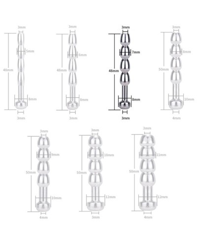 Plug Uretre percE Cock Top L 4.5cm - Diametre 7mm pas cher