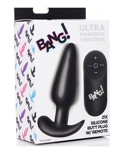 Plug vibrant Butt Vibes 9 x 3cm pas cher