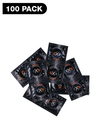 PrEservatifs latex noirs BLACK x100 pas cher