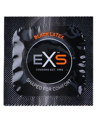 PrEservatifs latex noirs BLACK x100 pas cher