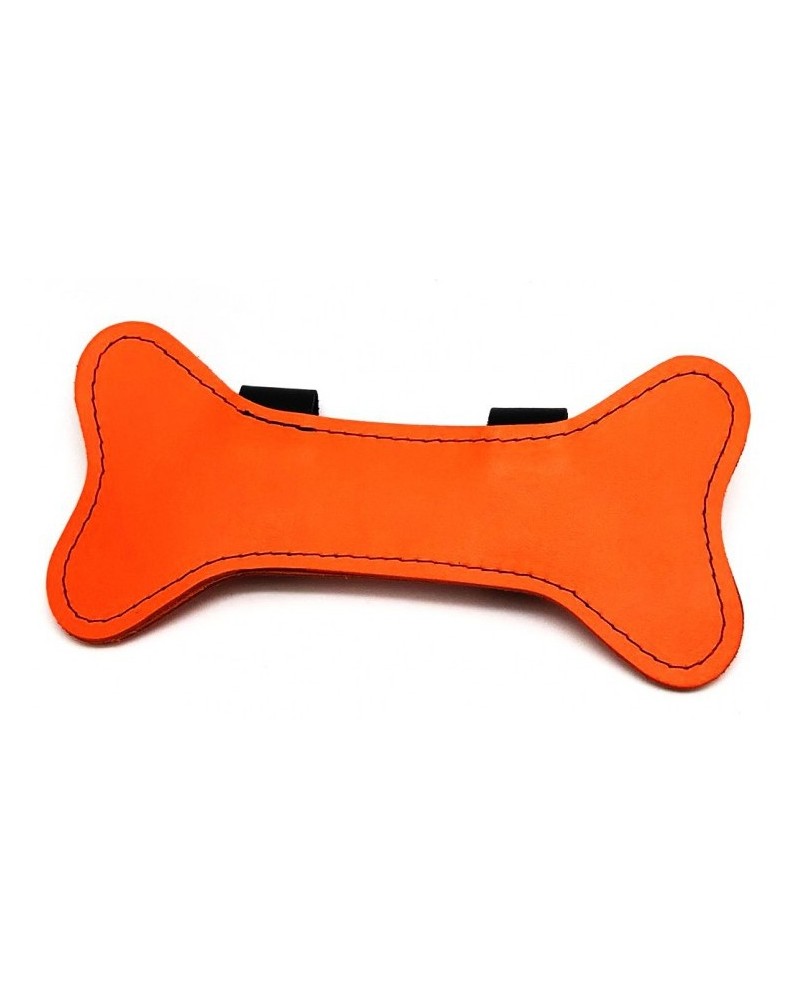 PUPPY OS  EN CUIR ORANGE pas cher