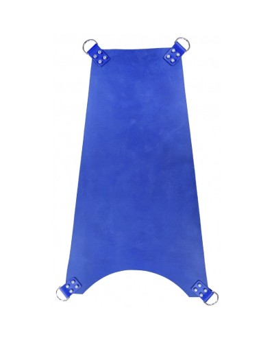 Sling en cuir 4 Points AjustE Bleu pas cher