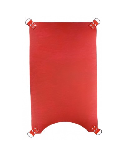 Sling en cuir 4 Points Rouge pas cher