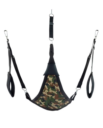 Sling en tissu Triangle - Set complet Camouflage pas cher