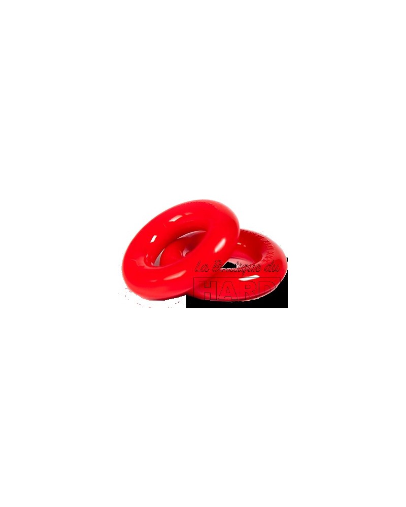 Zizi Top Cockring Lot de 2 Rouge pas cher