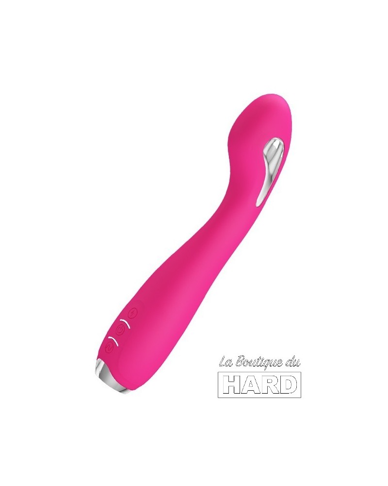 Vibro Electro Hector Pretty Love 19.5 x 3.2 cm Rose pas cher