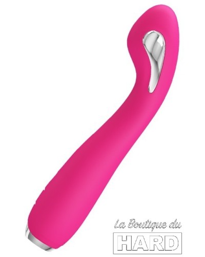 Vibro Electro Hector Pretty Love 19.5 x 3.2 cm Rose pas cher