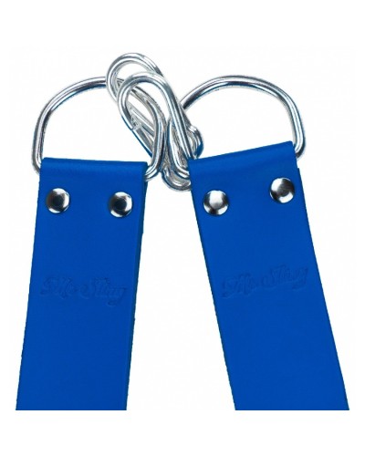 Supports Pieds en cuir pour sling Bleu pas cher