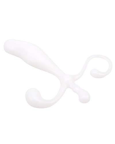 Stimulateur de prostate Pro Stimulator 9 x 2.5 cm Blanc pas cher