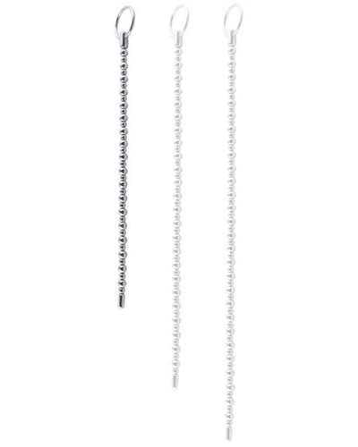 Tige d'uretre Beads Bent 18cm - Diametre 8mm pas cher