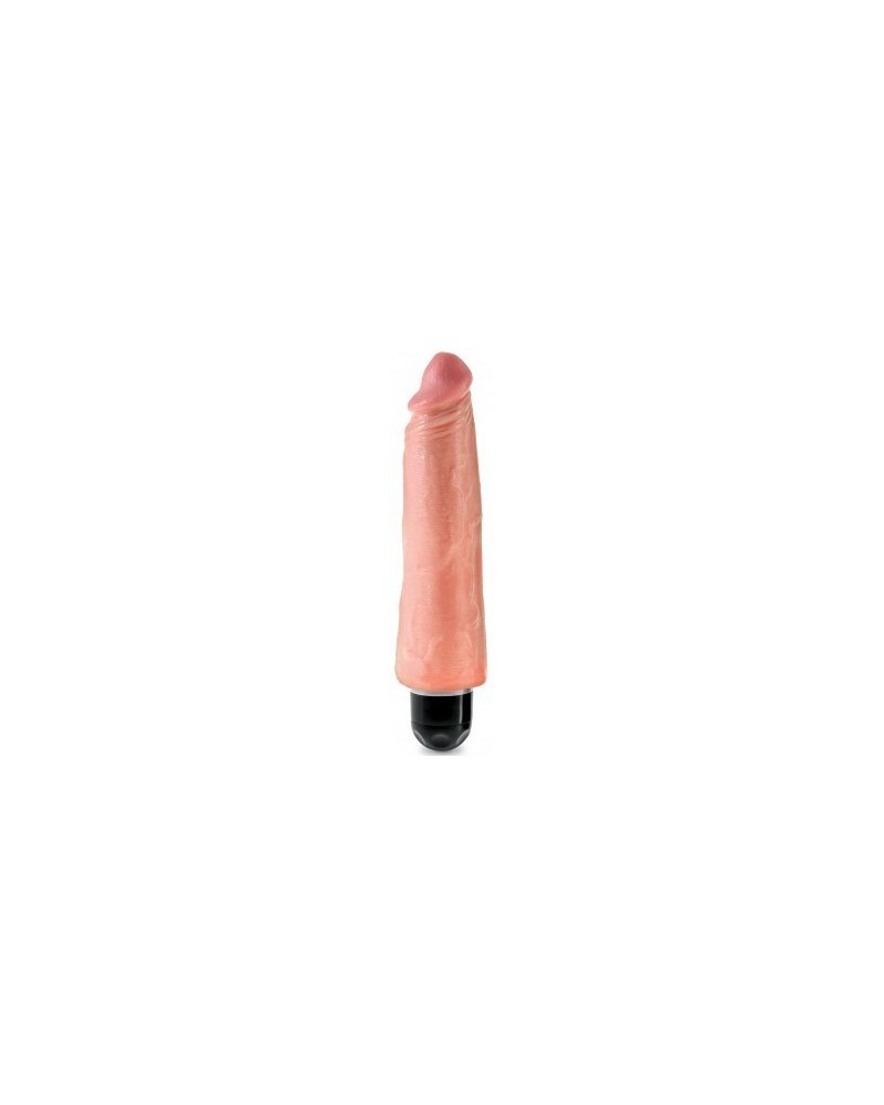 Gode vibrant King Cock Stiffy 20 X 5.5 cm Flesh pas cher