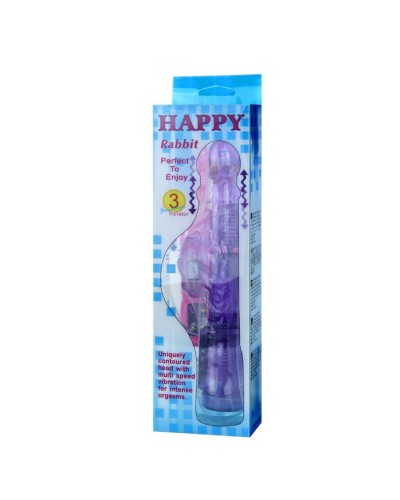 Rabbit Vibrant Happy Violet pas cher