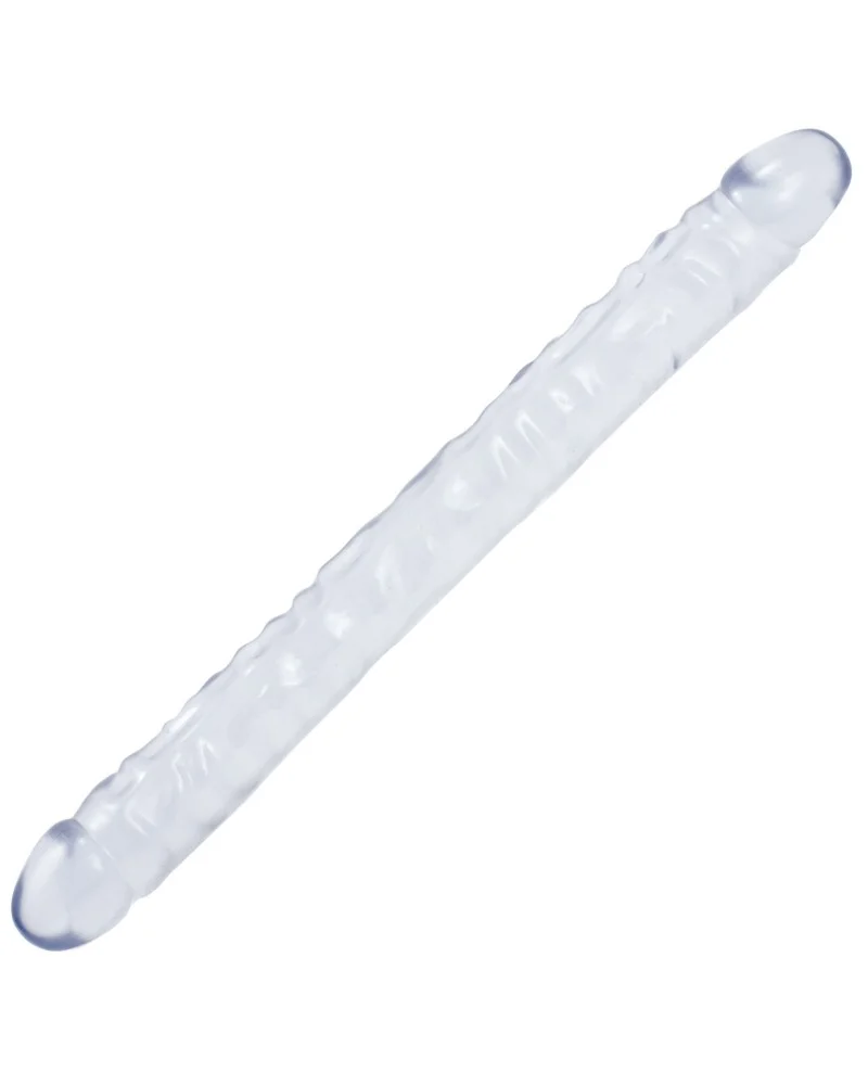 Double gode Jelly Clear 44 x 4.3 cm pas cher