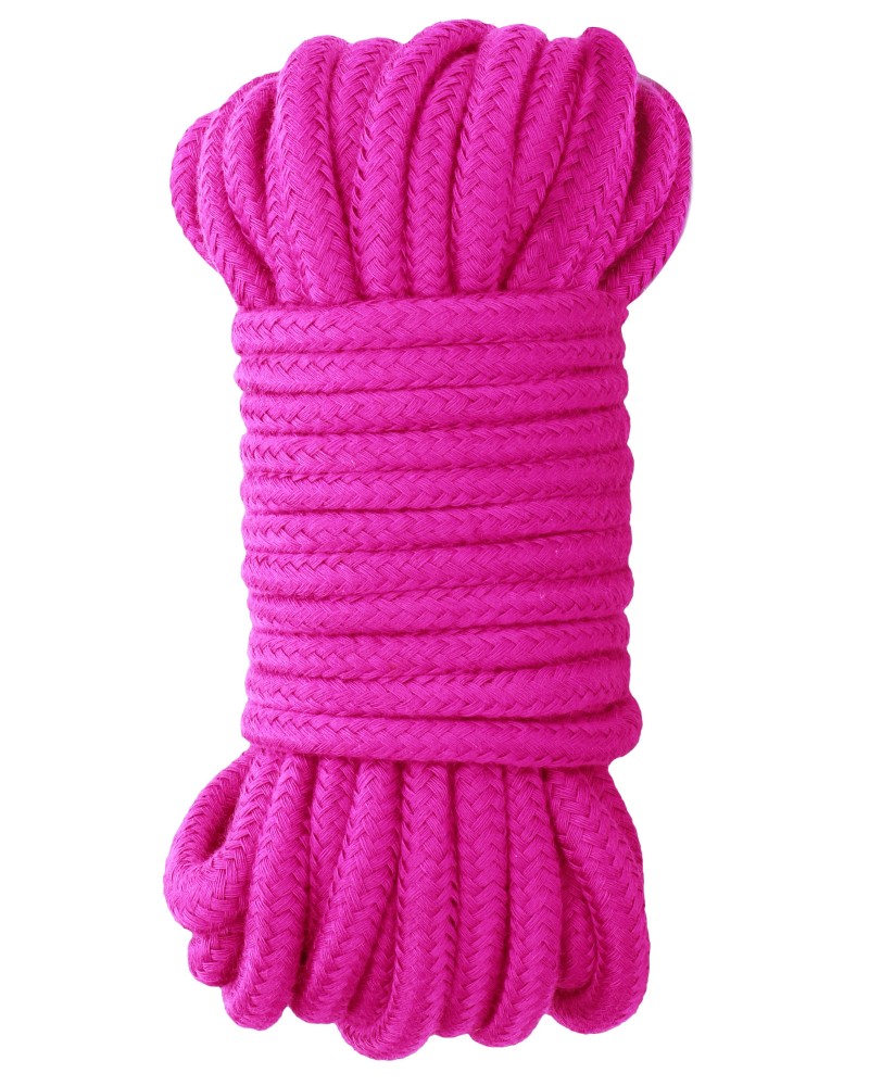 Corde pour Bondage Rose 10m pas cher