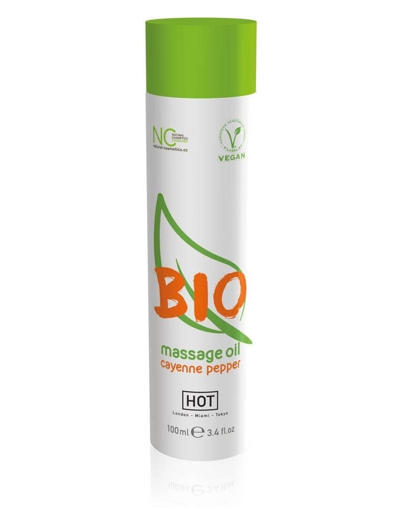 Huile de massage Piment Bio 100mL pas cher