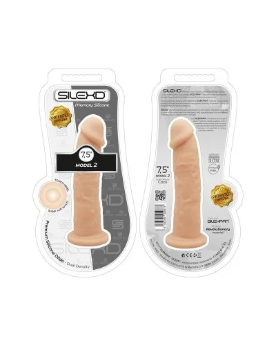 Dildo Silexd Modele 2 - 7.5" - 18 x 4.6cm pas cher