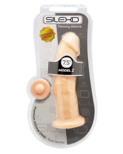 Dildo Silexd Modele 2 - 7.5" - 18 x 4.6cm pas cher