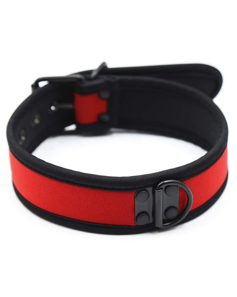 Collier PUPPY NEoprene Rouge pas cher