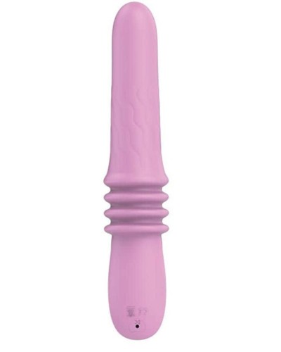 Sextoy vibrant Susie - 25 x 4.2 cm Rose pas cher