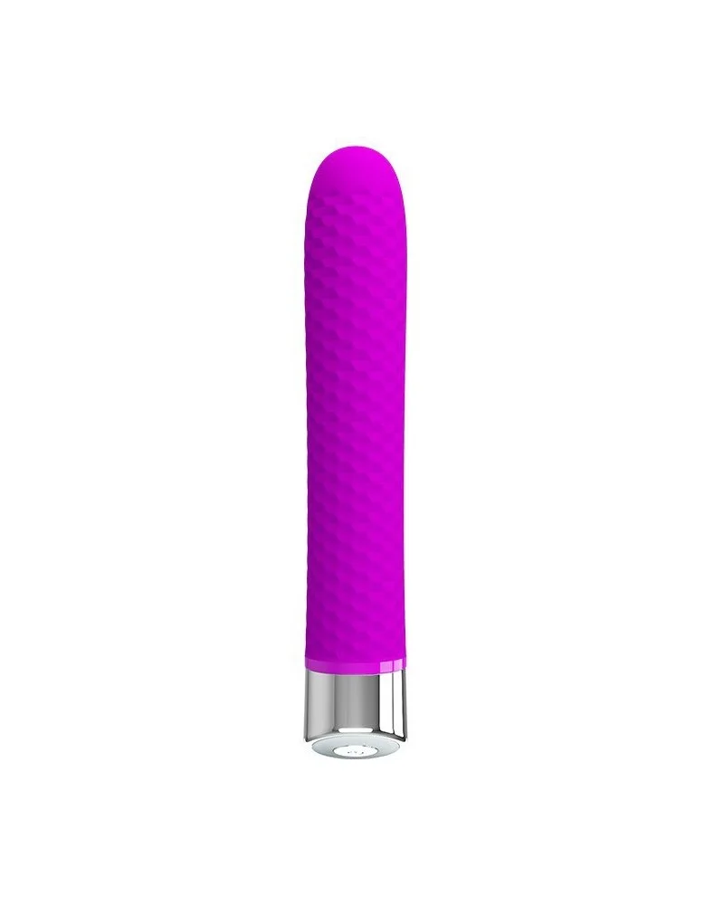 Vibromasseur Reginald 16.5 x 2.7 cm - Violet pas cher