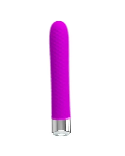 Vibromasseur Reginald 16.5 x 2.7 cm - Violet pas cher