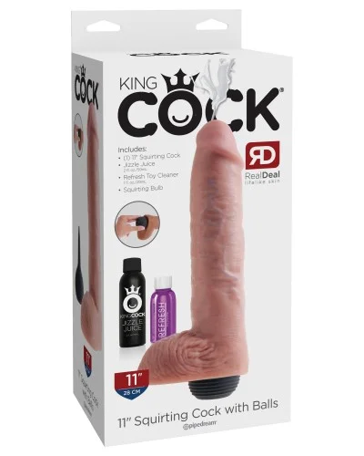 Gode Squirting King Cock Chair 22 x 6cm pas cher